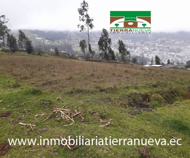 EN VENTA TERRENO DE 2.000m2 EN EL SECTOR ESPEJO - OTAVALO