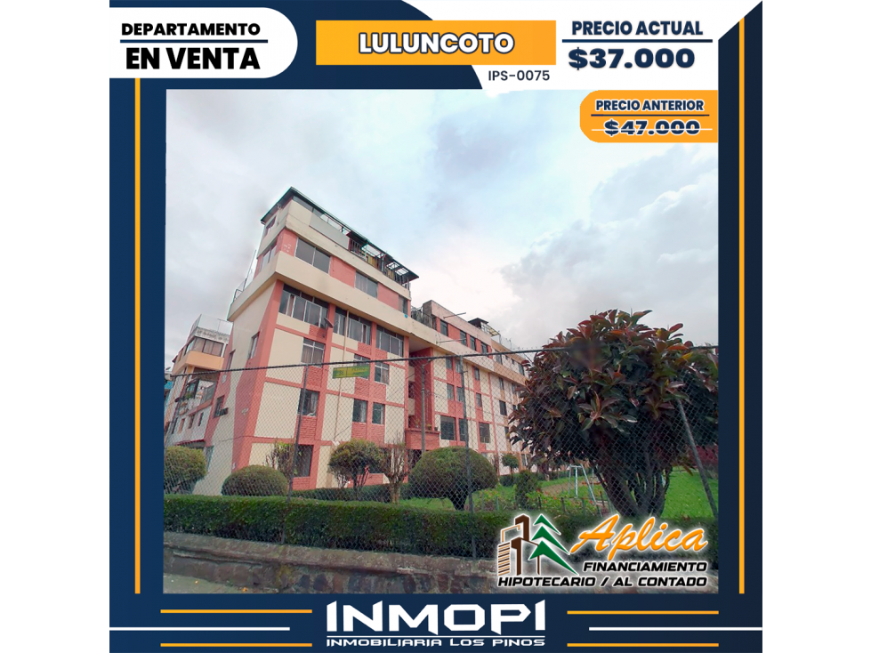 INMOPI Vende Departamento PB, LULUNCOTO, IPS ? 0075