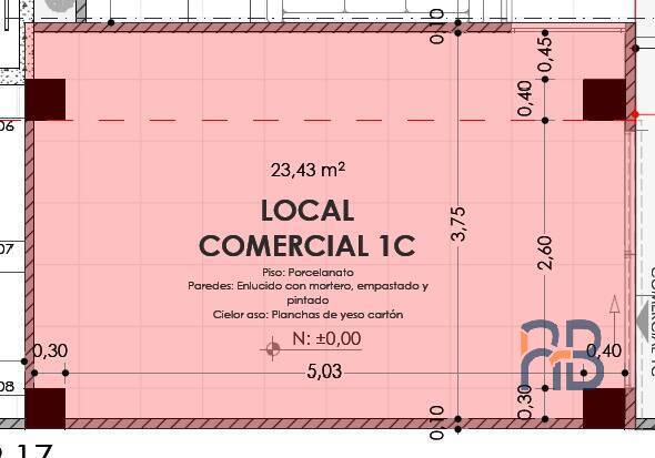 Local comercial en venta edificio nuevo sector puente Av. Loja